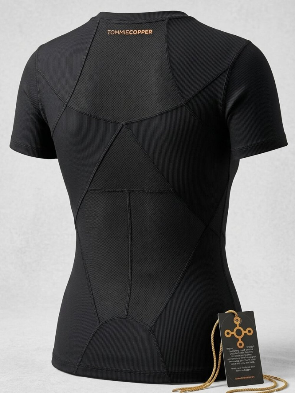 NWT Tommie Copper Women’s Full Back Support Compression Shirt – Size LG